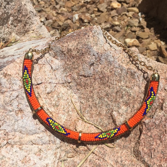 Beaded chocker necklace…. - Picture 1 of 10